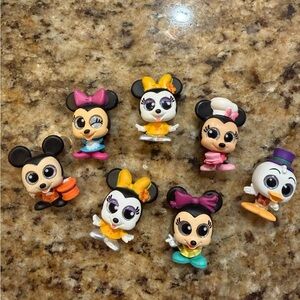 Disney Doorable Figurine Set of 7- Minnie, Mickey and Donald